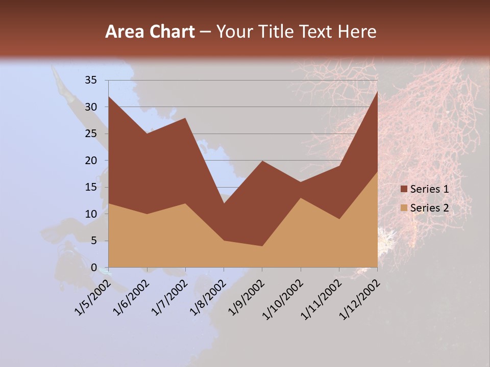 Wildlife Adventure Swimming PowerPoint Template