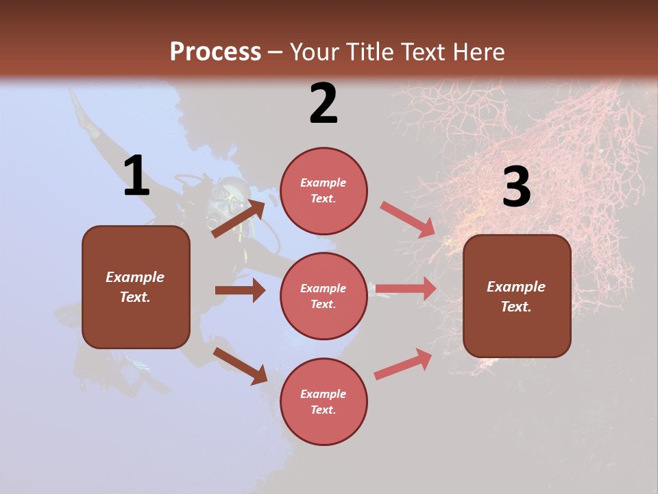 Wildlife Adventure Swimming PowerPoint Template