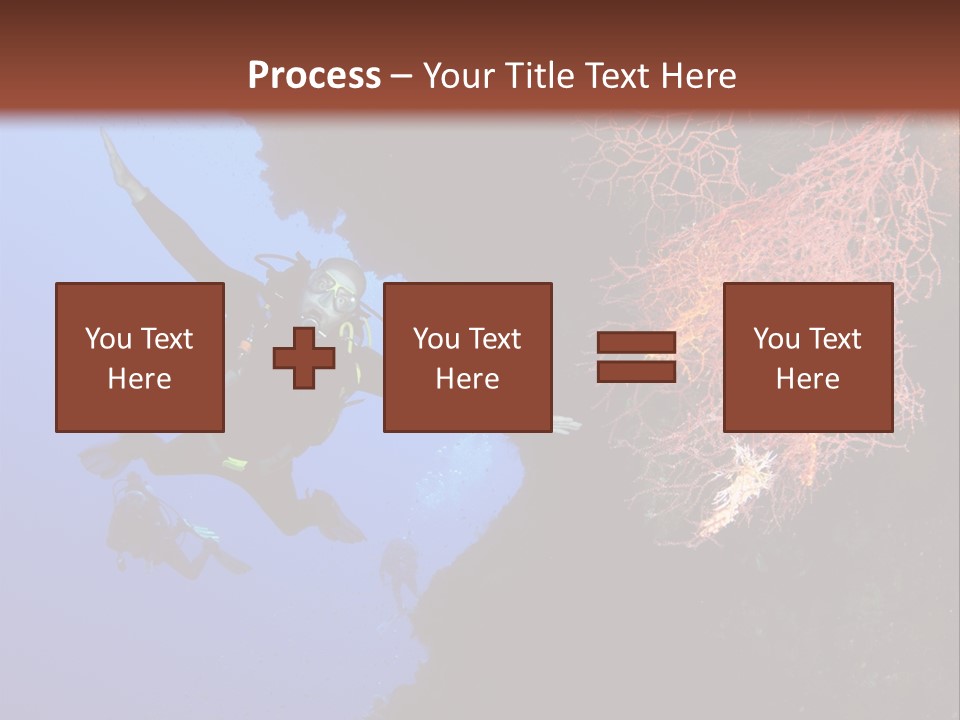 Wildlife Adventure Swimming PowerPoint Template