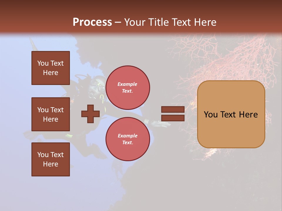 Wildlife Adventure Swimming PowerPoint Template