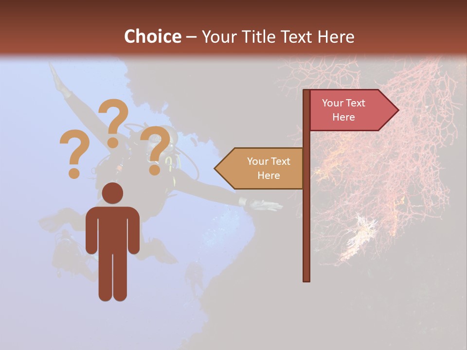 Wildlife Adventure Swimming PowerPoint Template