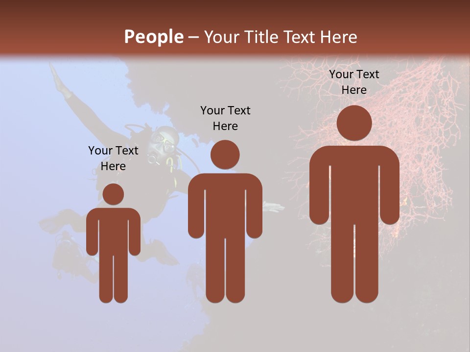 Wildlife Adventure Swimming PowerPoint Template