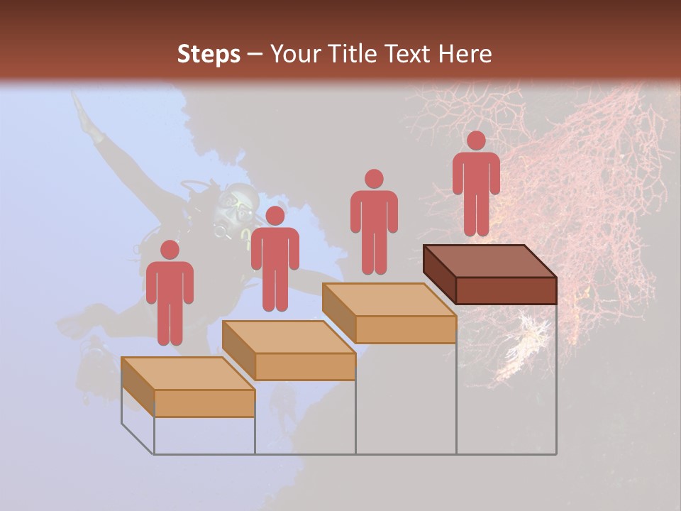 Wildlife Adventure Swimming PowerPoint Template