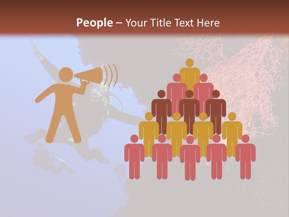 Wildlife Adventure Swimming PowerPoint Template