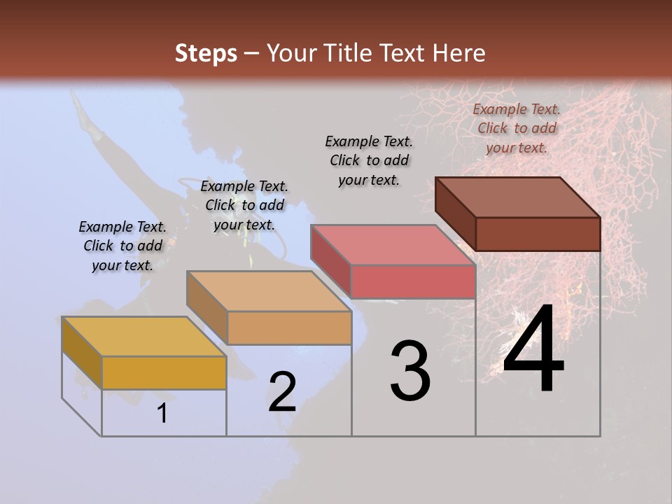 Wildlife Adventure Swimming PowerPoint Template