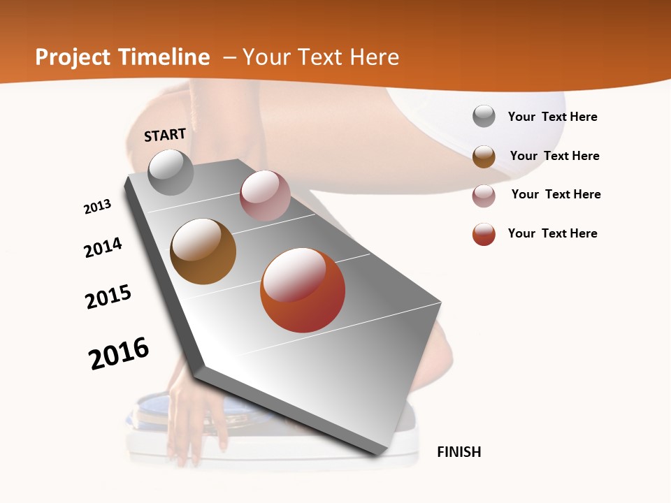 Scale Down Lose PowerPoint Template