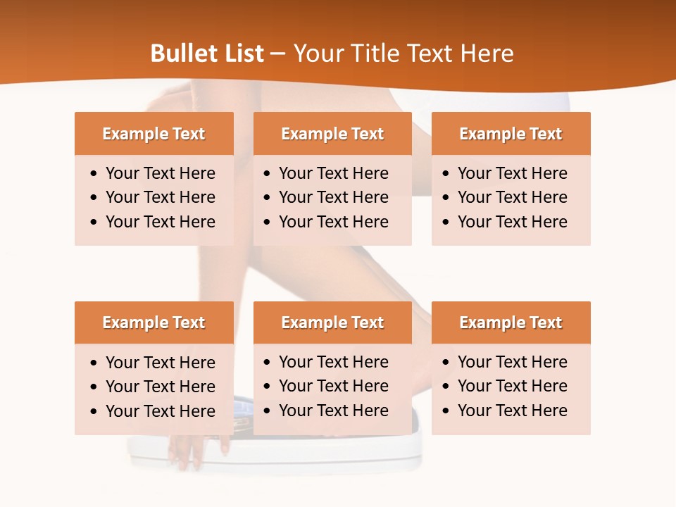 Scale Down Lose PowerPoint Template