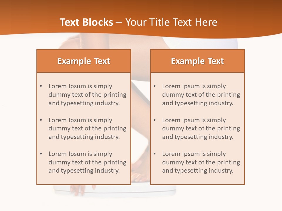Scale Down Lose PowerPoint Template