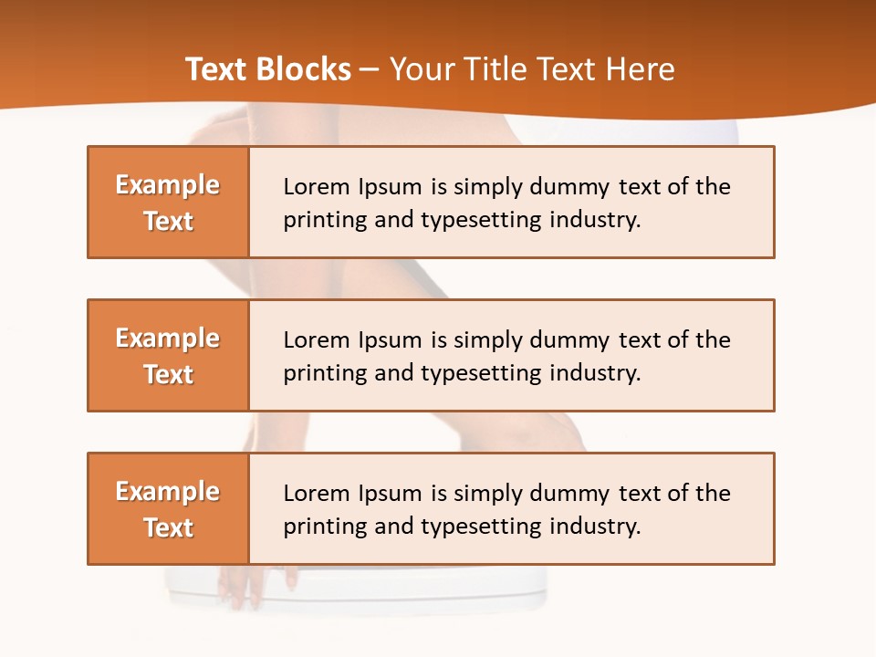 Scale Down Lose PowerPoint Template
