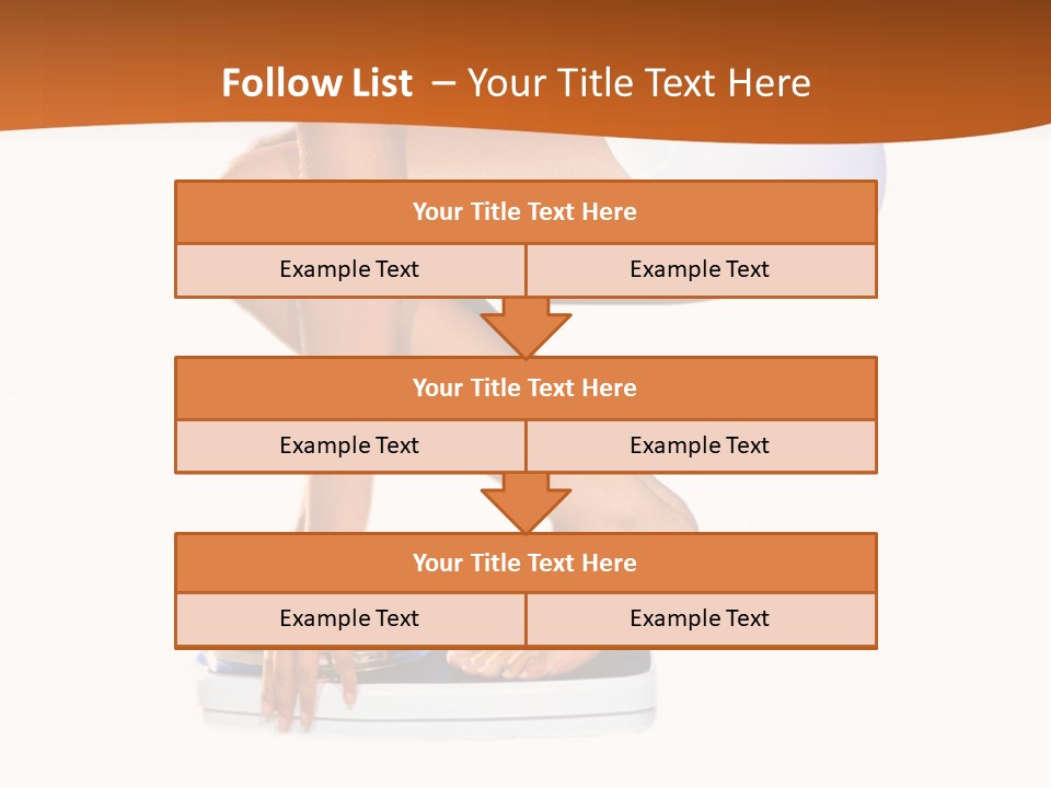 Scale Down Lose PowerPoint Template