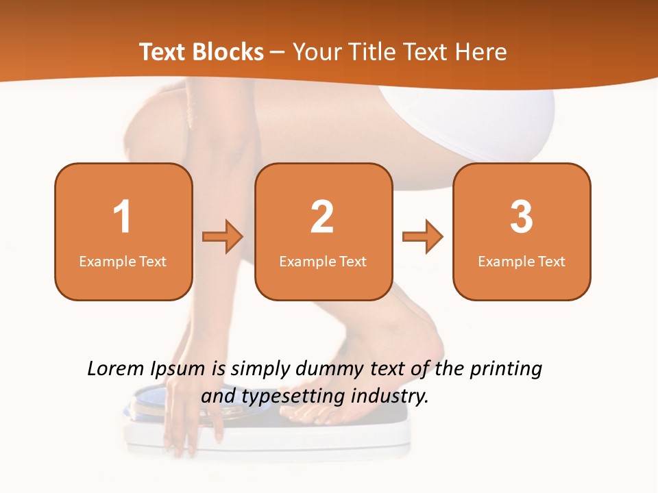 Scale Down Lose PowerPoint Template