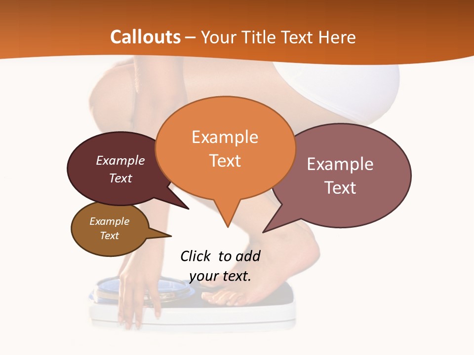 Scale Down Lose PowerPoint Template