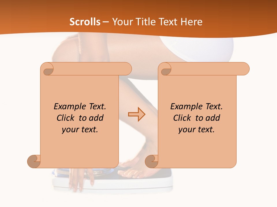 Scale Down Lose PowerPoint Template