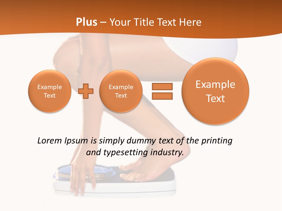 Scale Down Lose PowerPoint Template