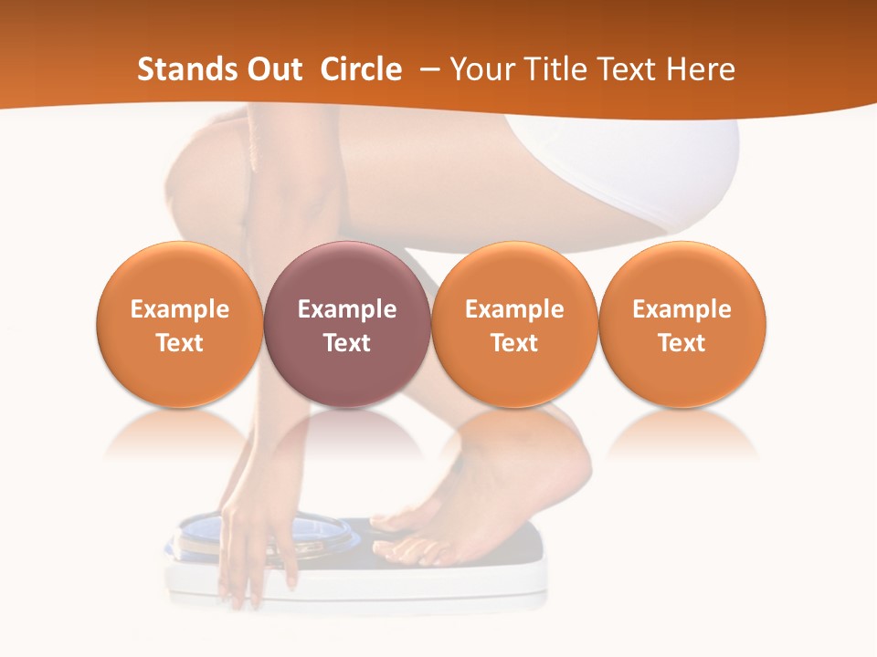 Scale Down Lose PowerPoint Template