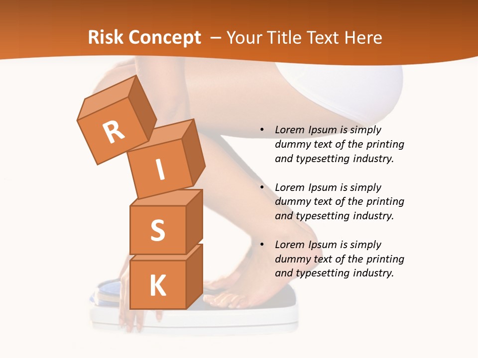 Scale Down Lose PowerPoint Template