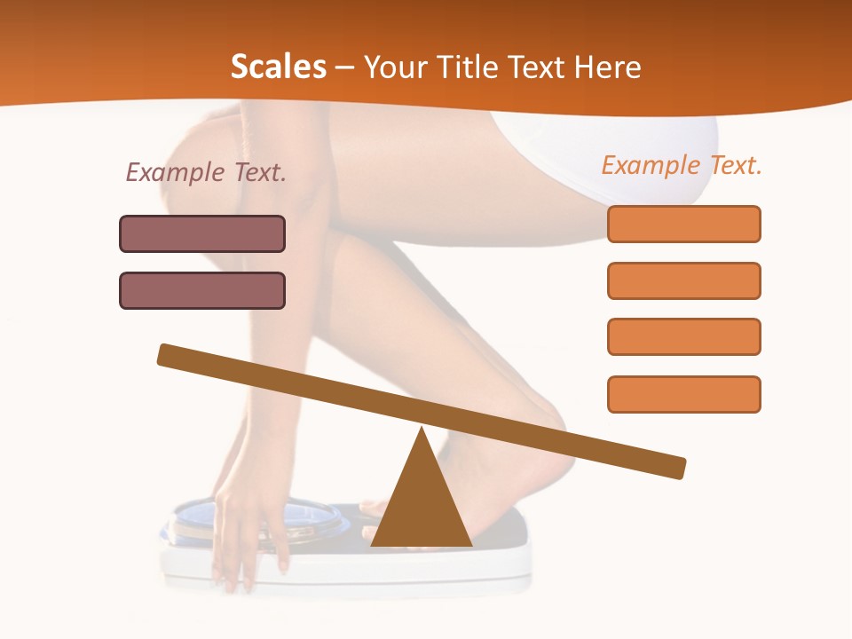 Scale Down Lose PowerPoint Template