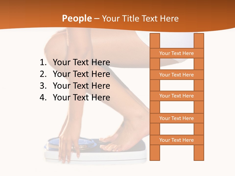 Scale Down Lose PowerPoint Template