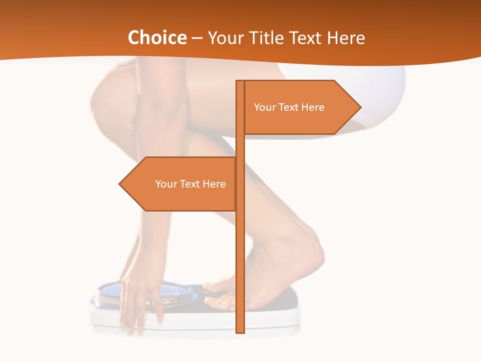 Scale Down Lose PowerPoint Template
