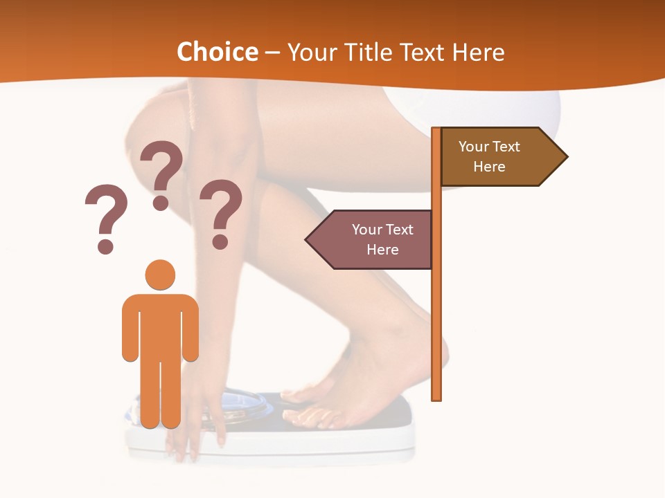 Scale Down Lose PowerPoint Template