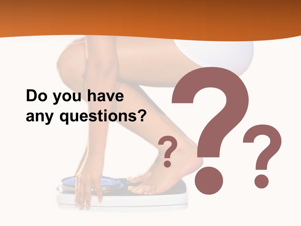 Scale Down Lose PowerPoint Template