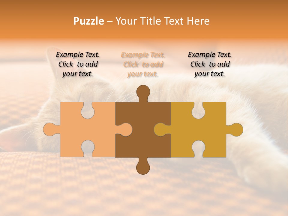 Yellow Divan Fur PowerPoint Template