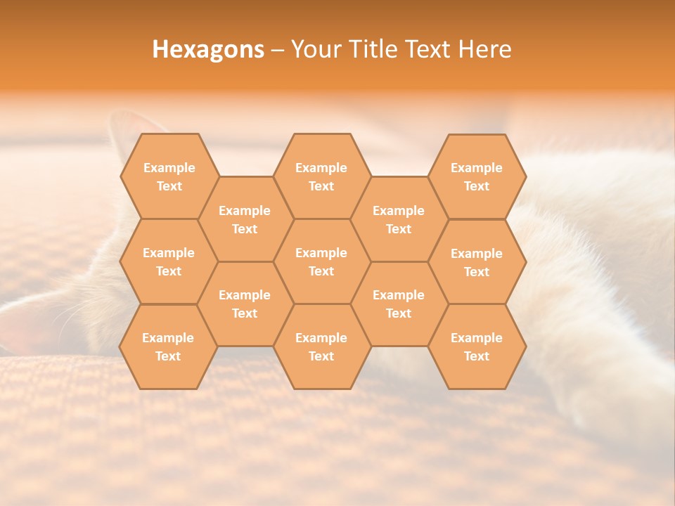 Yellow Divan Fur PowerPoint Template