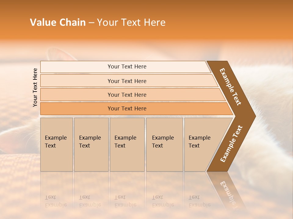 Yellow Divan Fur PowerPoint Template