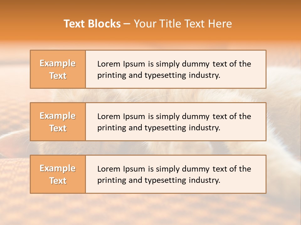 Yellow Divan Fur PowerPoint Template