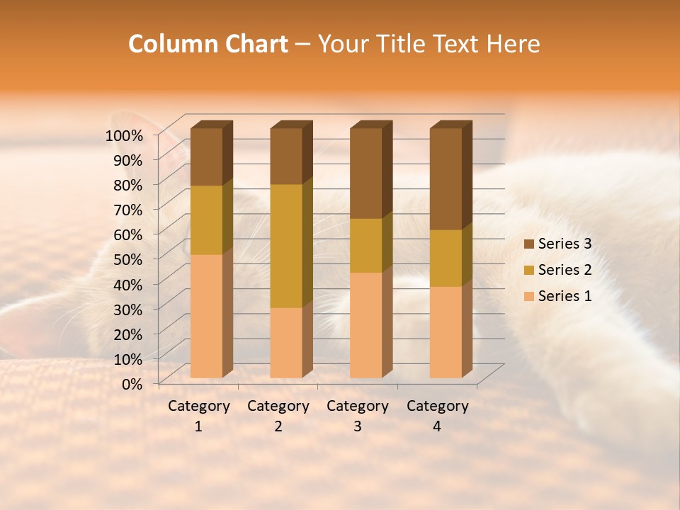 Yellow Divan Fur PowerPoint Template