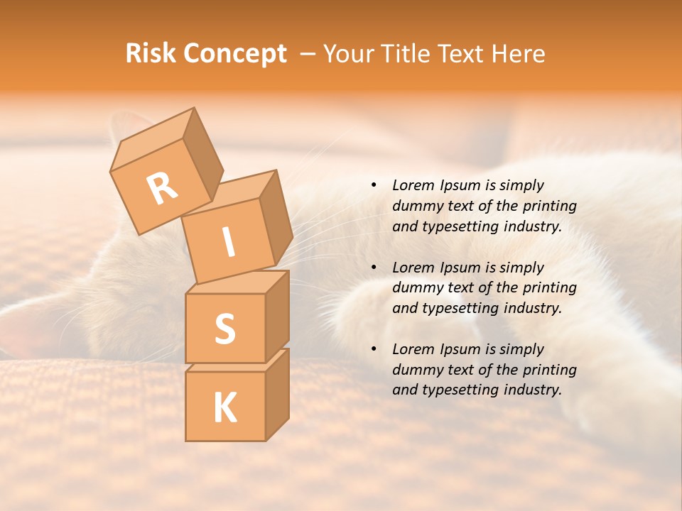 Yellow Divan Fur PowerPoint Template