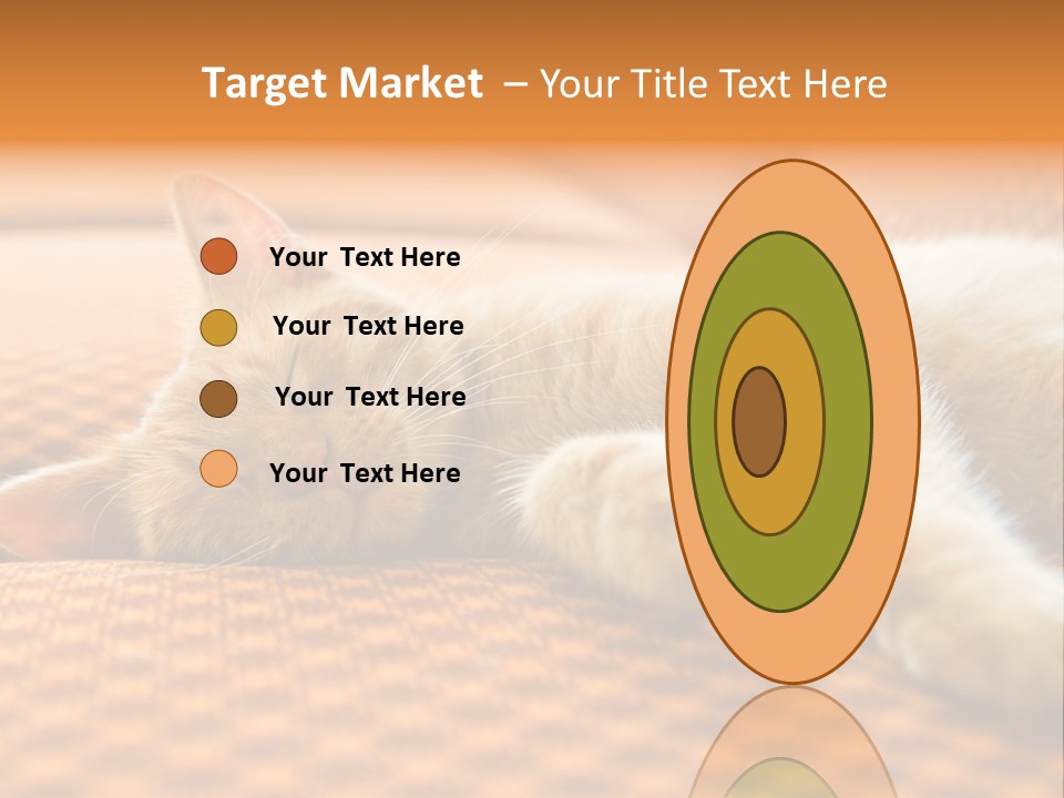 Yellow Divan Fur PowerPoint Template