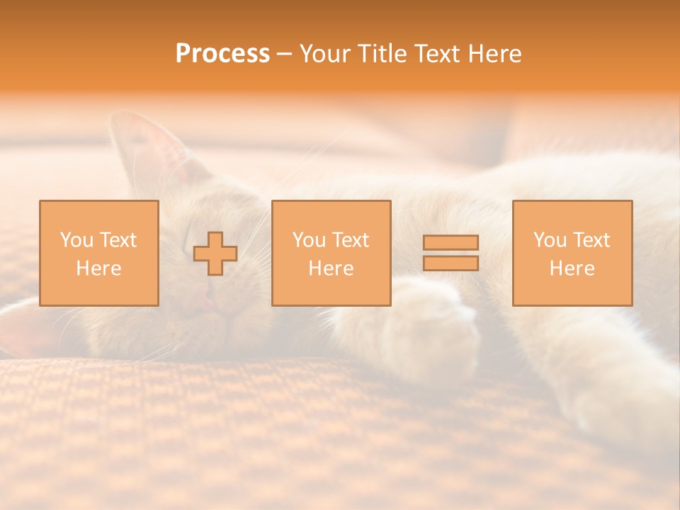 Yellow Divan Fur PowerPoint Template