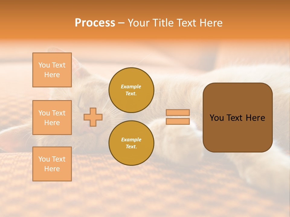 Yellow Divan Fur PowerPoint Template