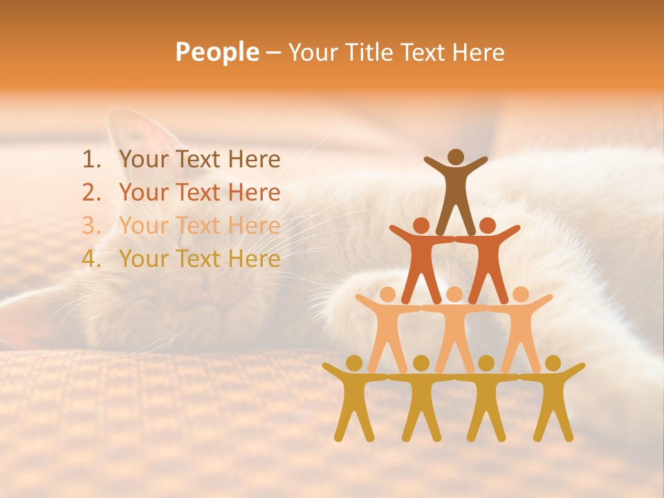 Yellow Divan Fur PowerPoint Template