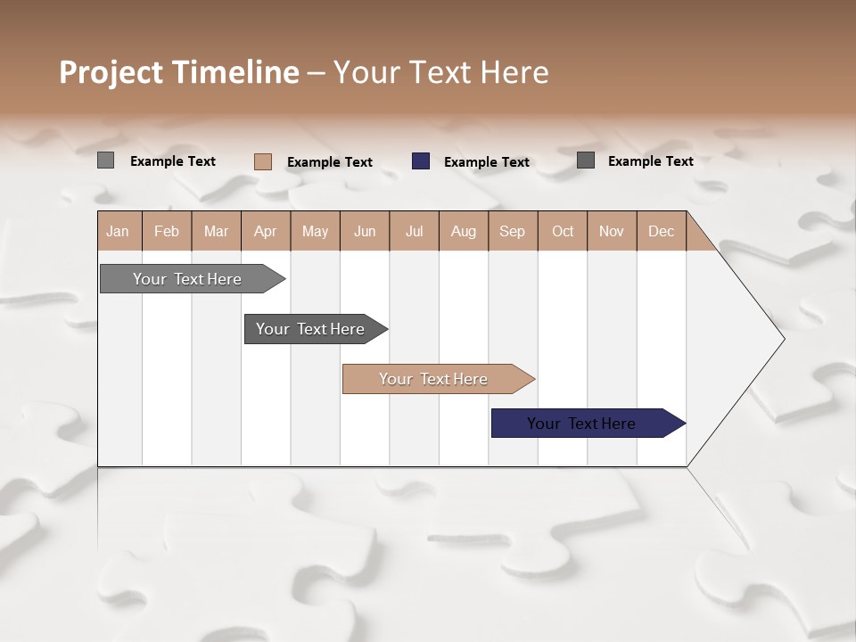 Businessmen Examine Thinking PowerPoint Template