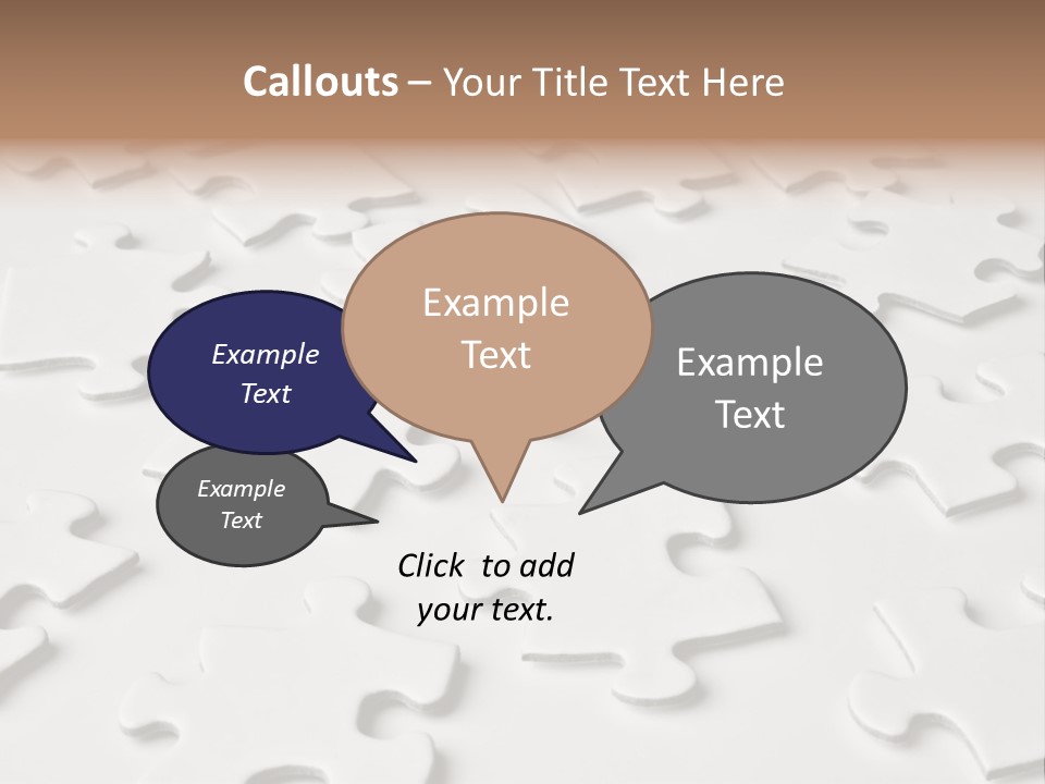Businessmen Examine Thinking PowerPoint Template