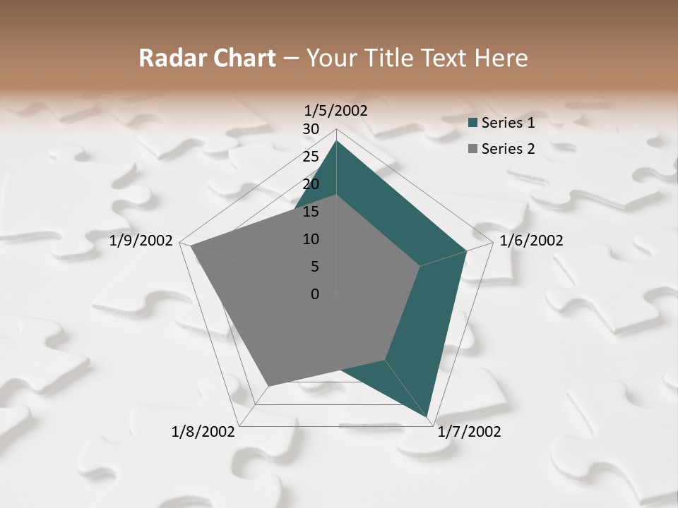 Businessmen Examine Thinking PowerPoint Template