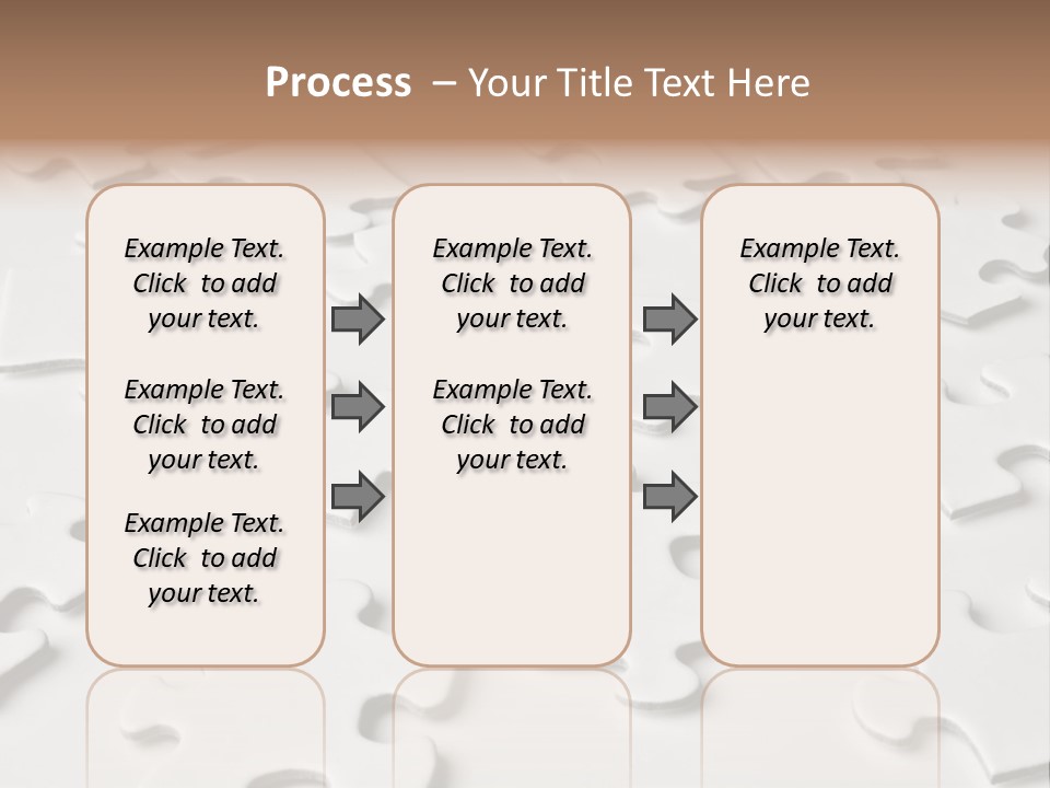 Businessmen Examine Thinking PowerPoint Template