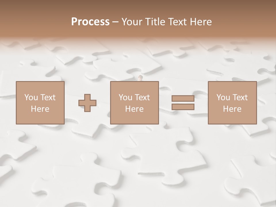 Businessmen Examine Thinking PowerPoint Template