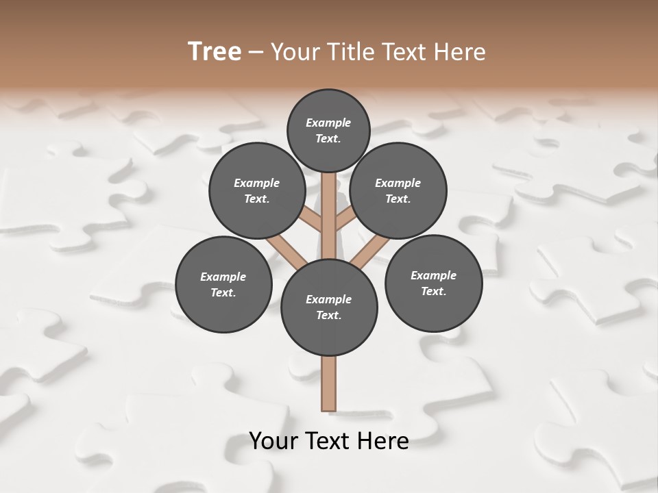 Businessmen Examine Thinking PowerPoint Template