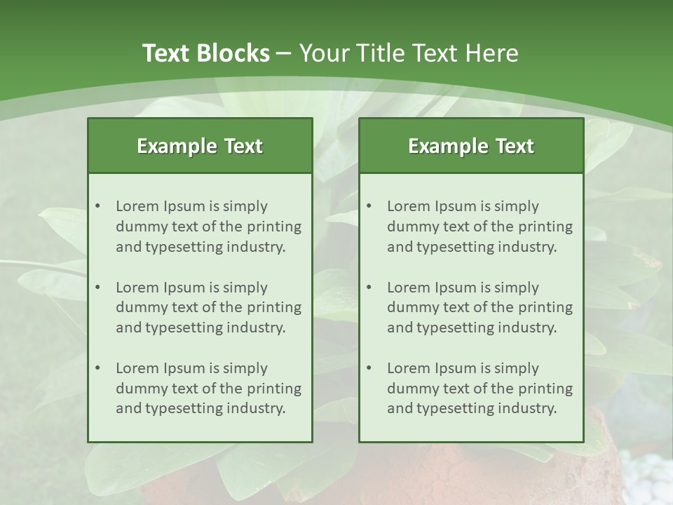 Thai Planter Tourism PowerPoint Template