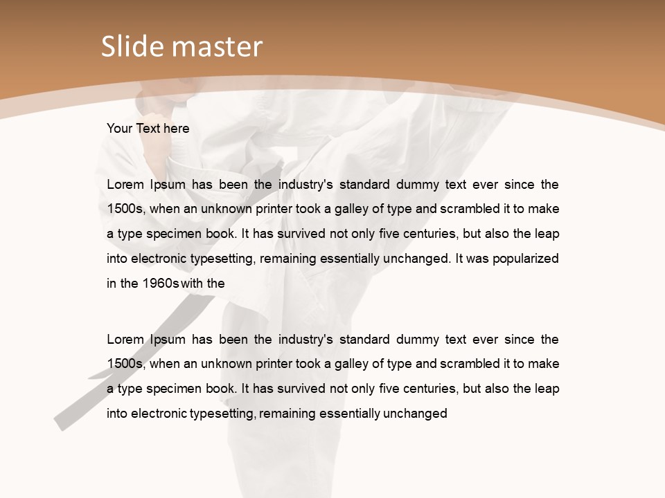 Punch Young Arts PowerPoint Template