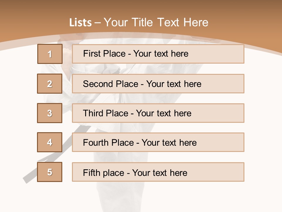 Punch Young Arts PowerPoint Template