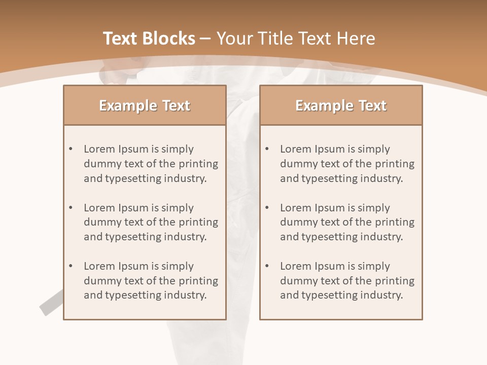 Punch Young Arts PowerPoint Template