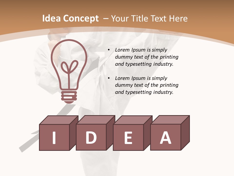 Punch Young Arts PowerPoint Template