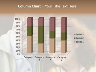 Wrinkles Aged Pensioner PowerPoint Template