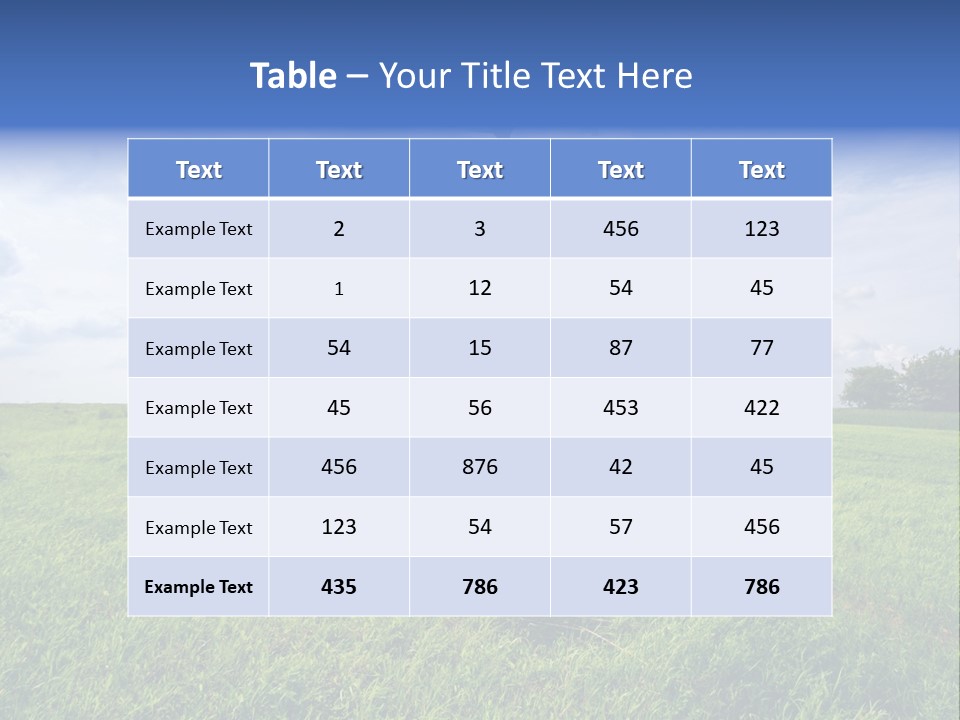 A Green Field With Wind Turbines In The Background PowerPoint Template
