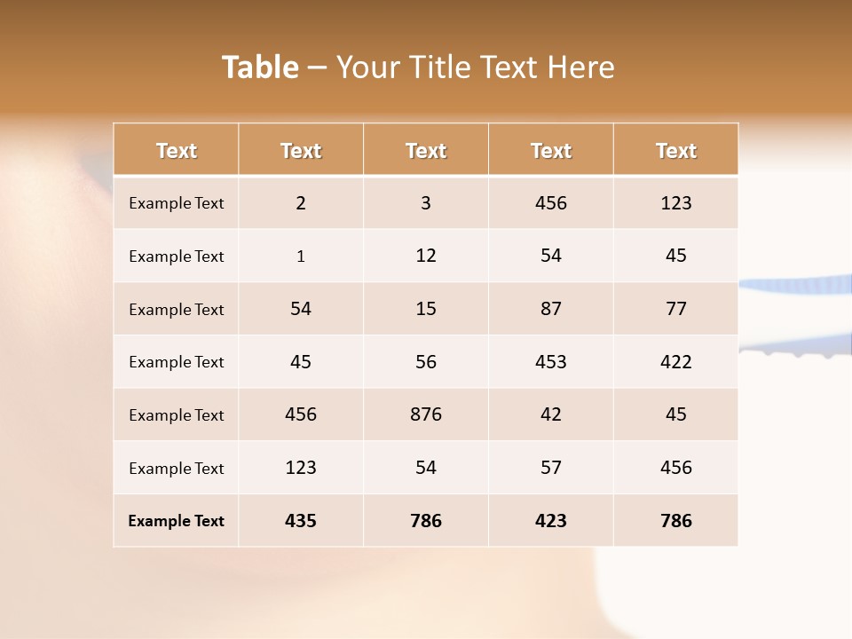 A Woman With A Toothbrush In Her Mouth PowerPoint Template