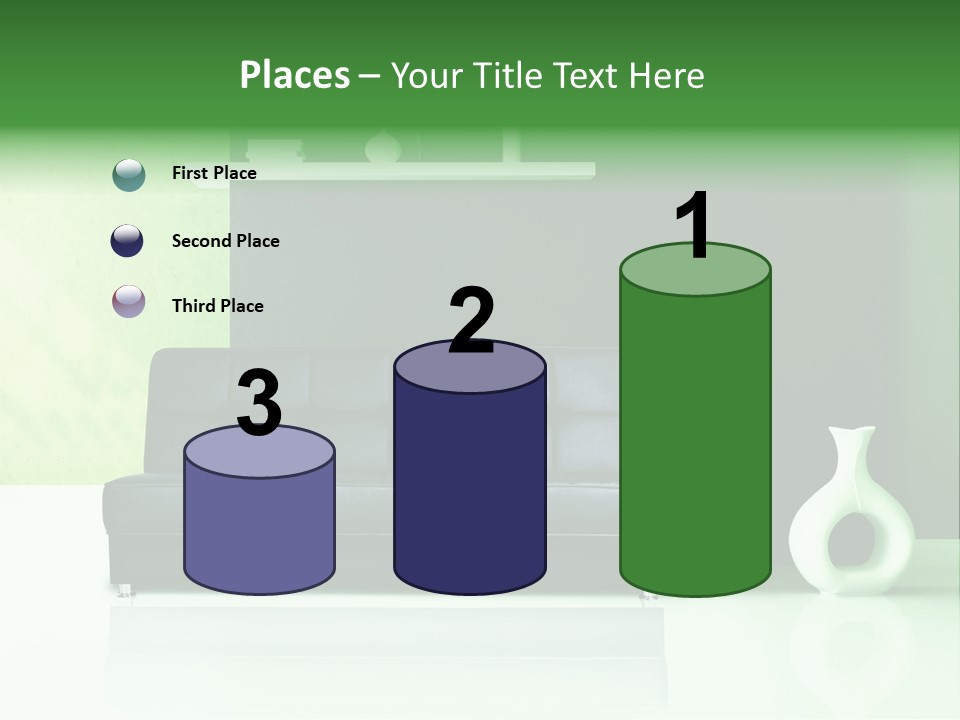 Sofa Comfort Sit PowerPoint Template